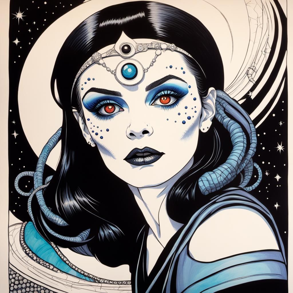 Freaky Queen of Halogens in Space Madness