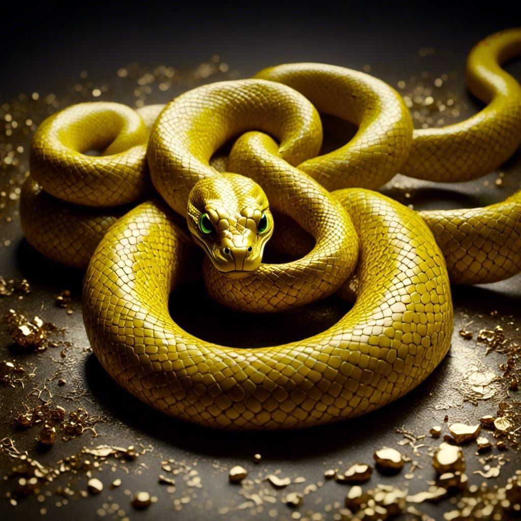 Yellow serpent