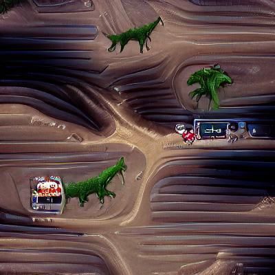 Iconic Dinosaur Skeleton Logo for Jurassic Park