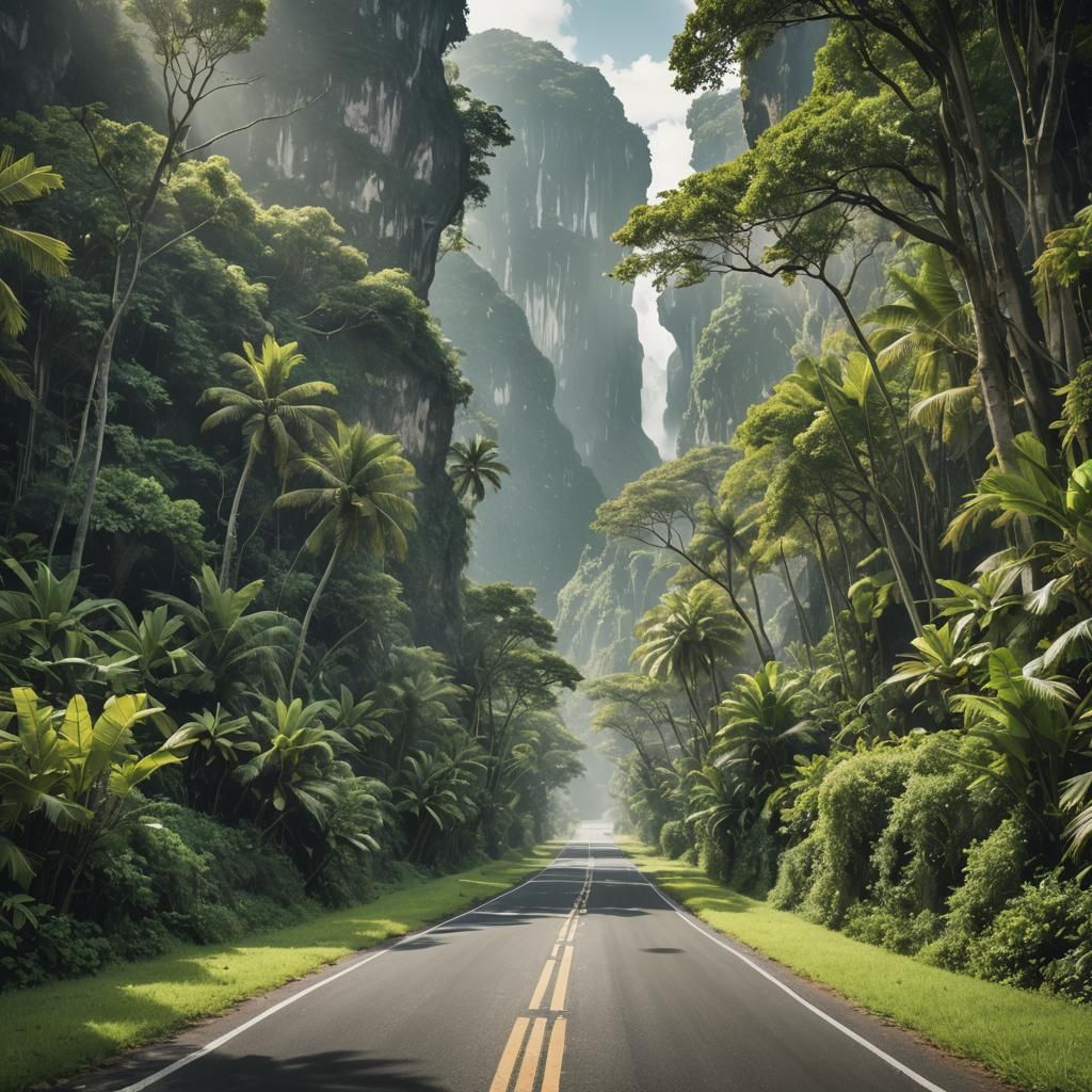 Road to Paradise: A Journey's Hopeful Path