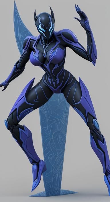 Arcee as Venom: Transformers Meets Marvel
