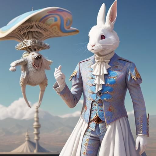 White Rabbit, Jefferson Airplane, psychedelic, surreal, high...