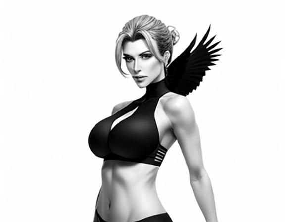 Stylized Breast Icon for Logo Design