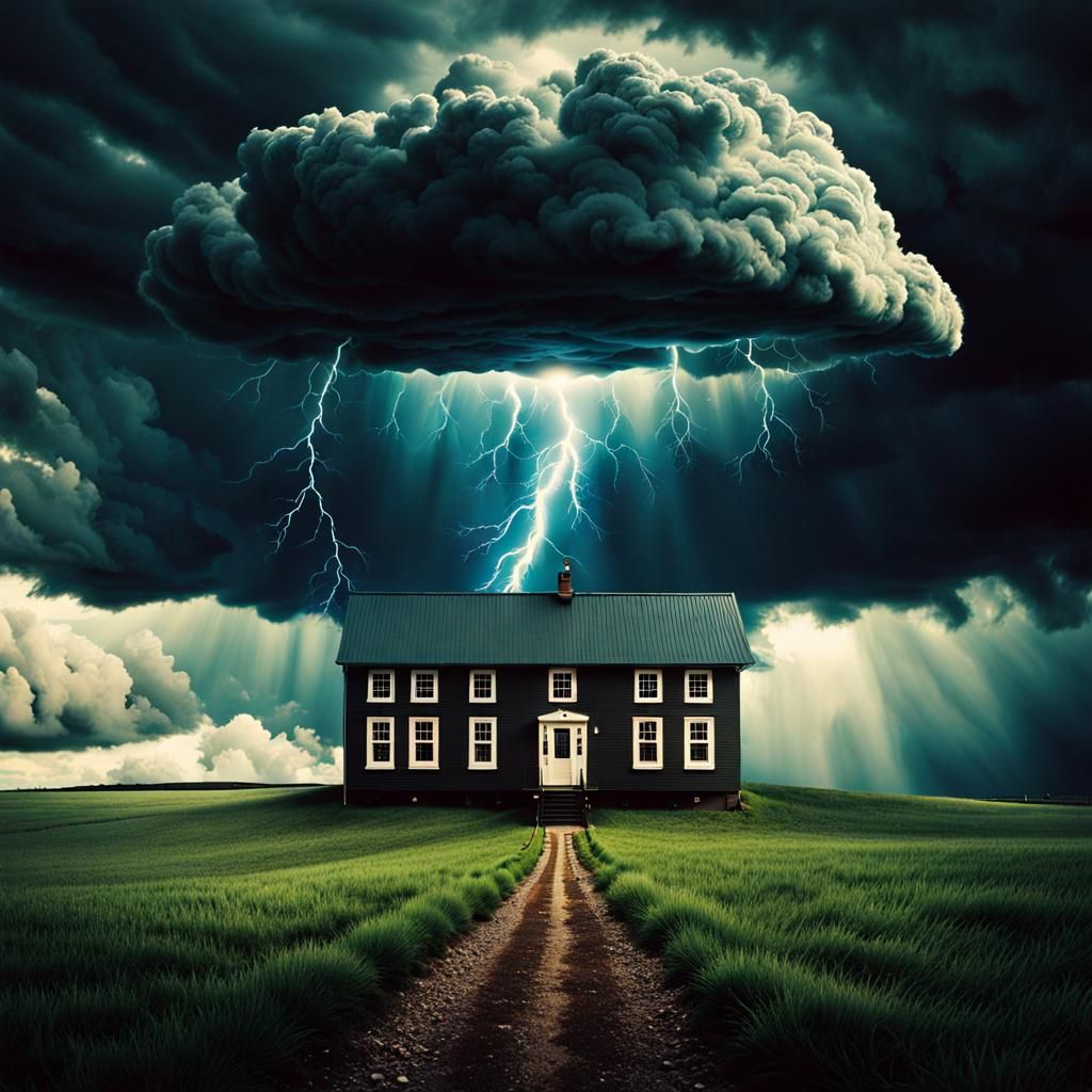 Surreal Storm: A Surrealist Interpretation