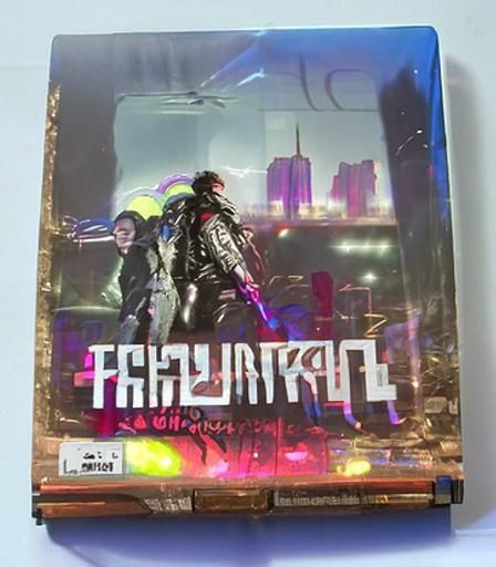 Cyberpunk Nightfall Game Cover Concept Art