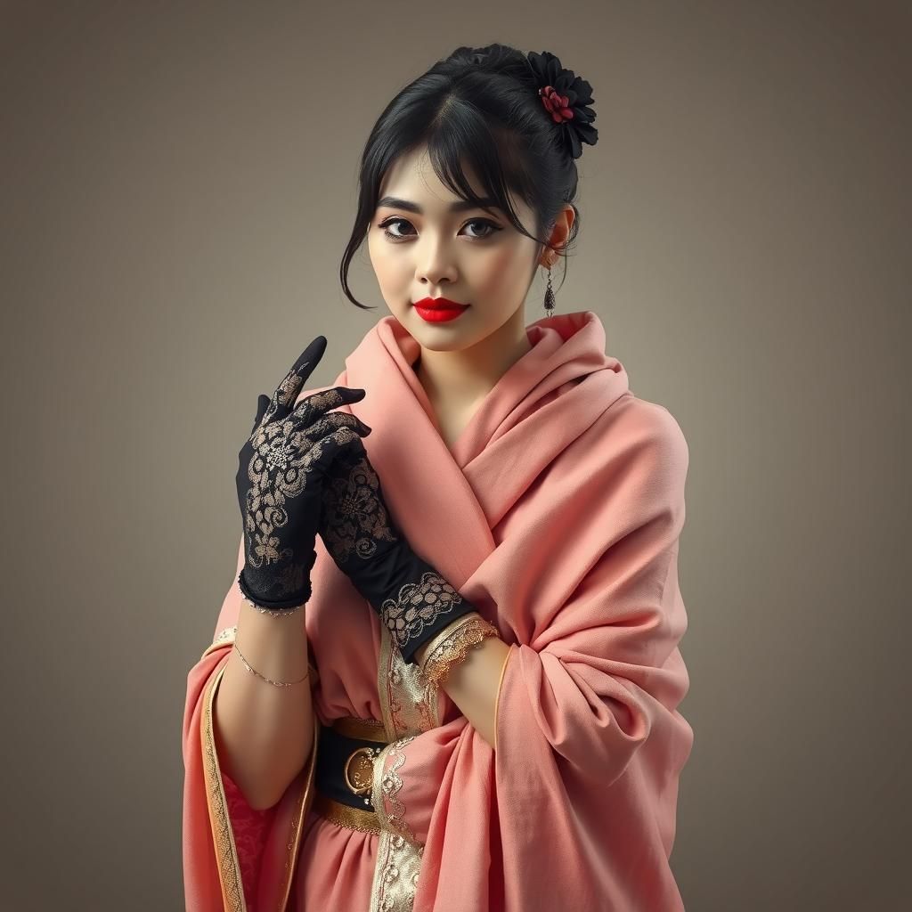 Marinette Dupain-Cheng in Wrap and Lace Gloves