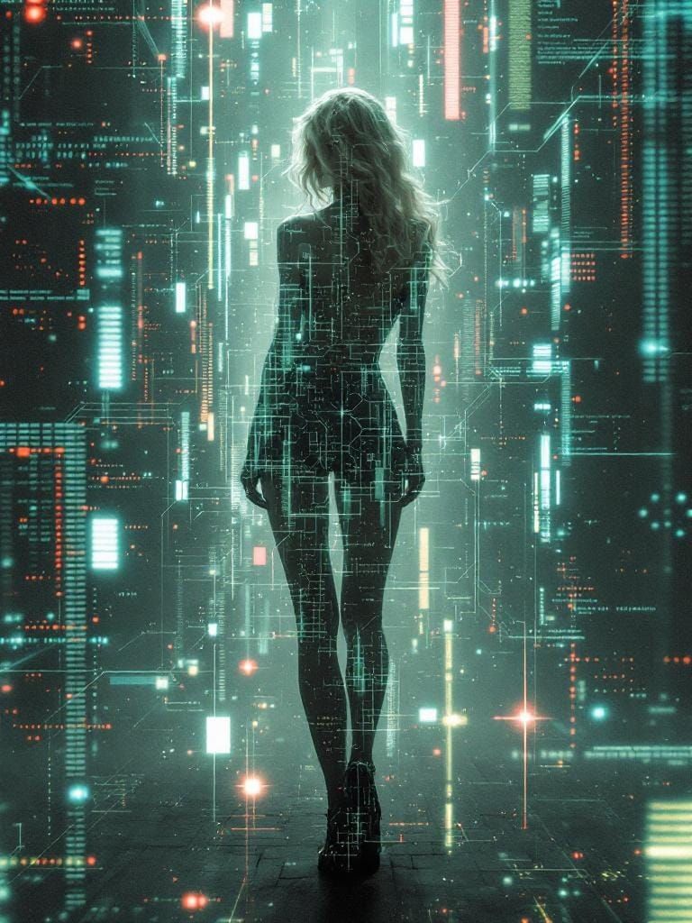 Glitch Photography Reveals Reality's Fractal Code