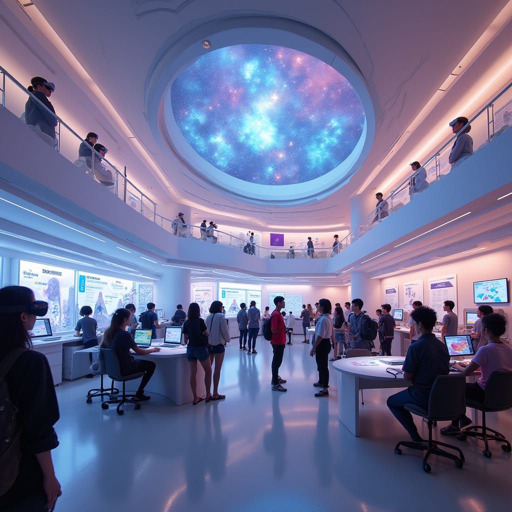 Future Learners Unite in Singapore's Futuristic Classroom