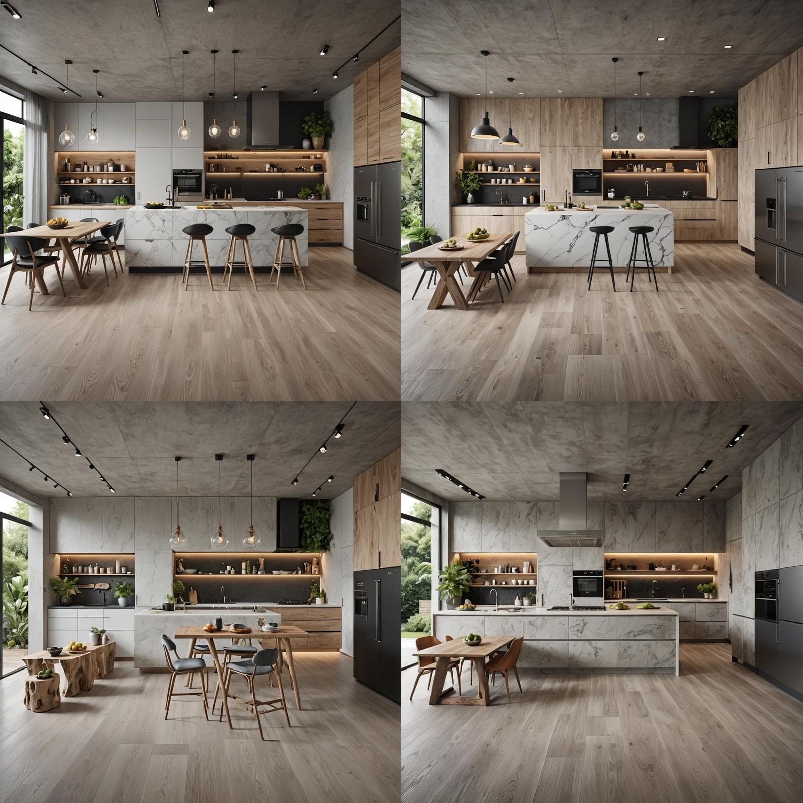 Modern Kitchen Design with Natural Elements