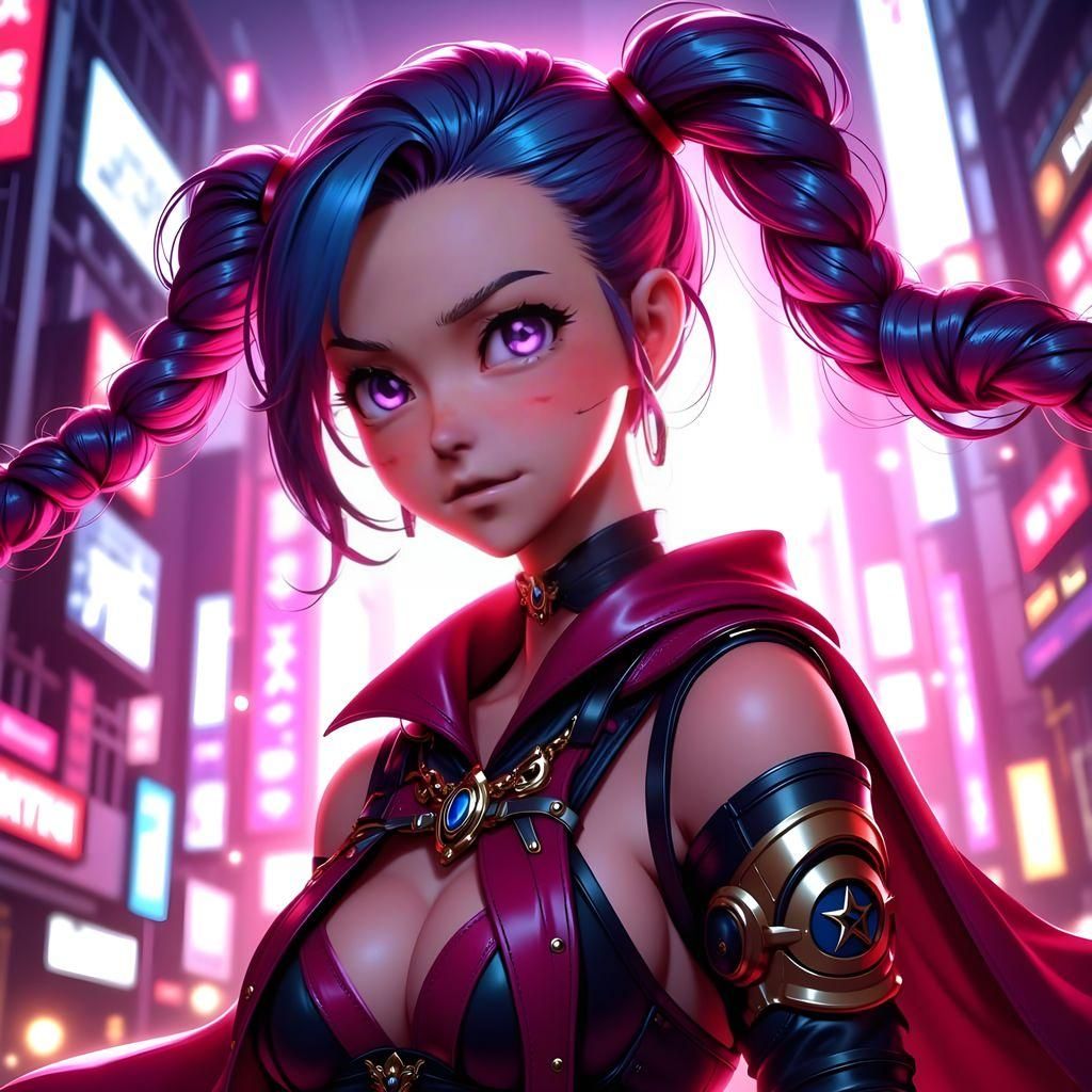 Anime Girl Concept Art in Dreamy Aesthetic