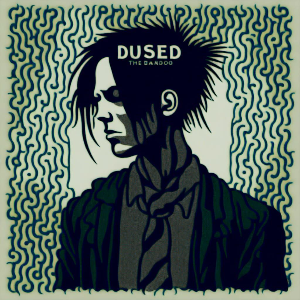 Album Cover for Emo Band The Used Broken Boy