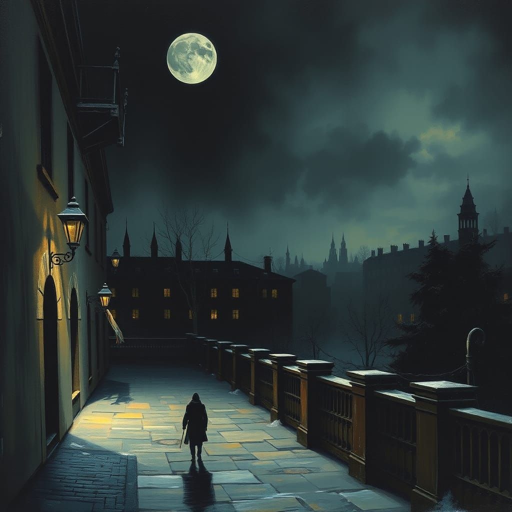 Dark Fantasy Shadows: A Gothic Horror Study