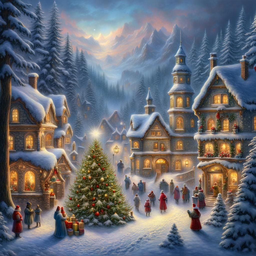 A Christmas Village