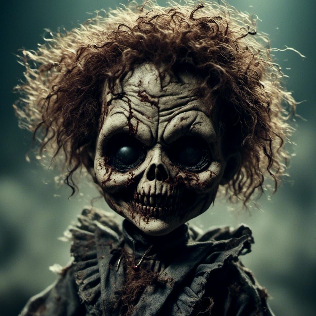 Sinister Horror Doll, High Definition Photography