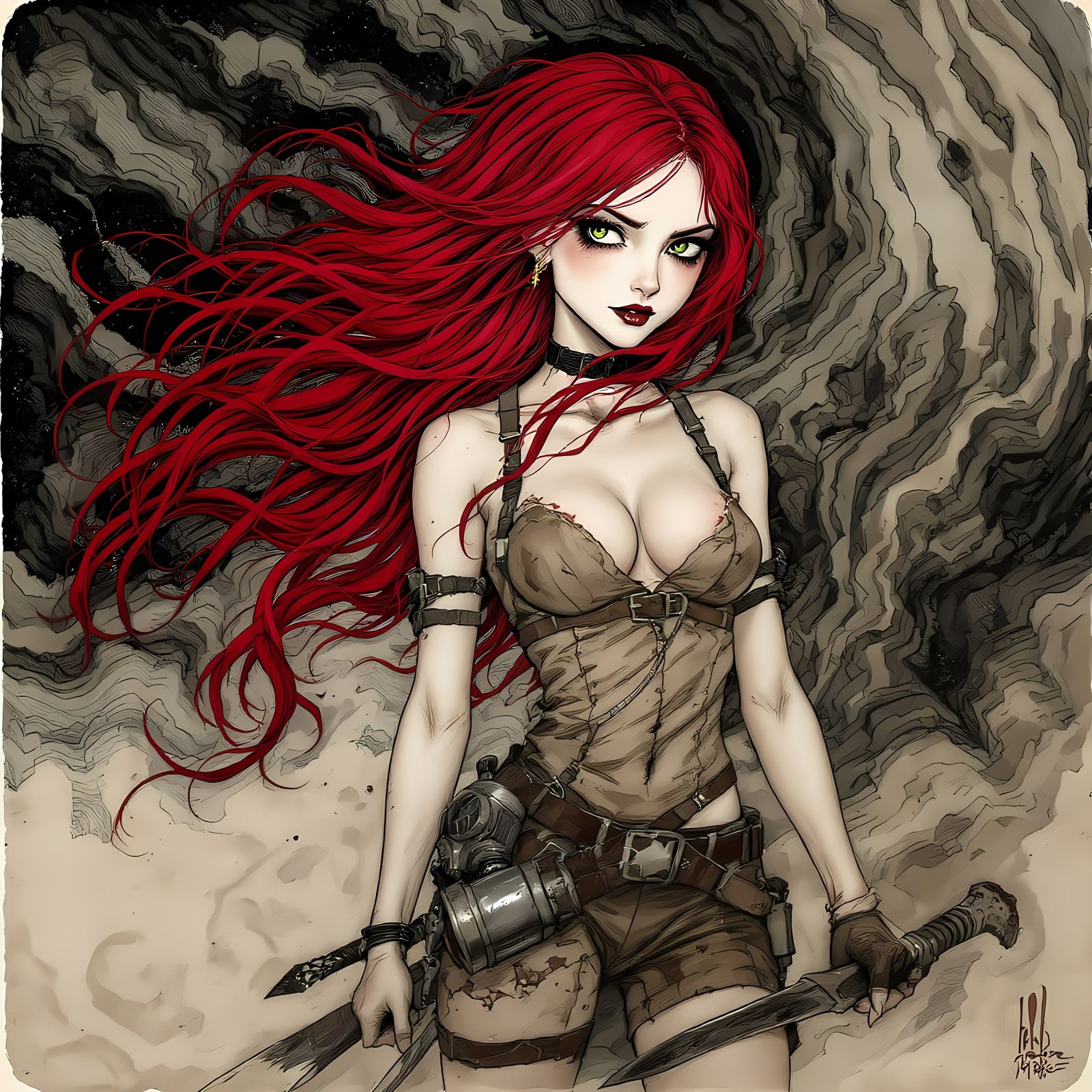 STYLE: "In style of Edward Gorey