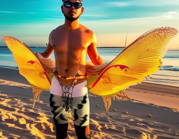 Beach Butterfly Fashion _ #01