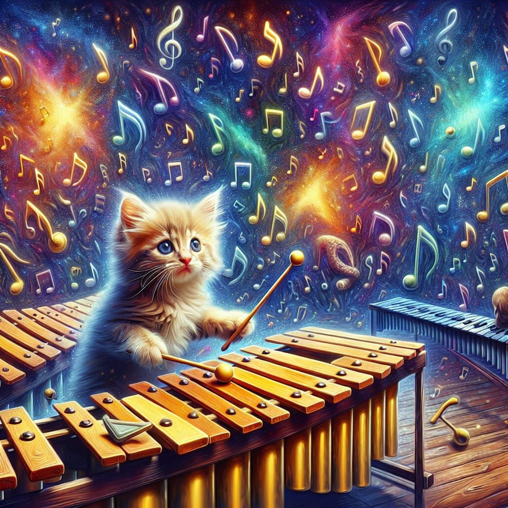 An adorable, curious little kitten of unspecified descent is...