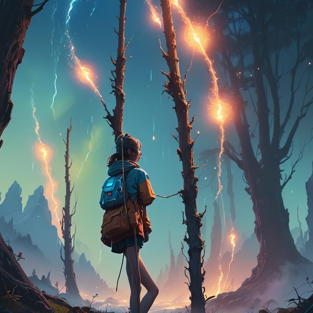 Glowing Buttocks on a Stick: Fantasy Concept Art