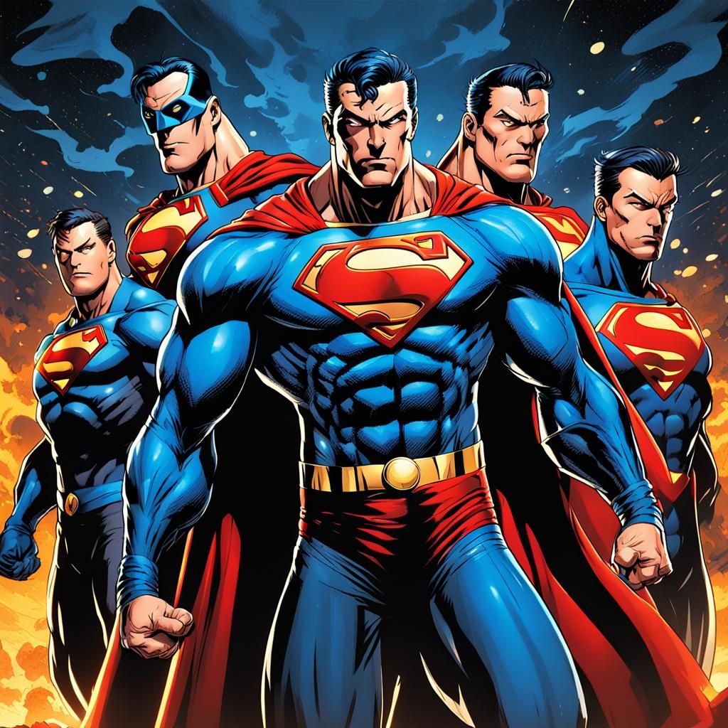 Crime Syndicate of America: Manga Scan Anime