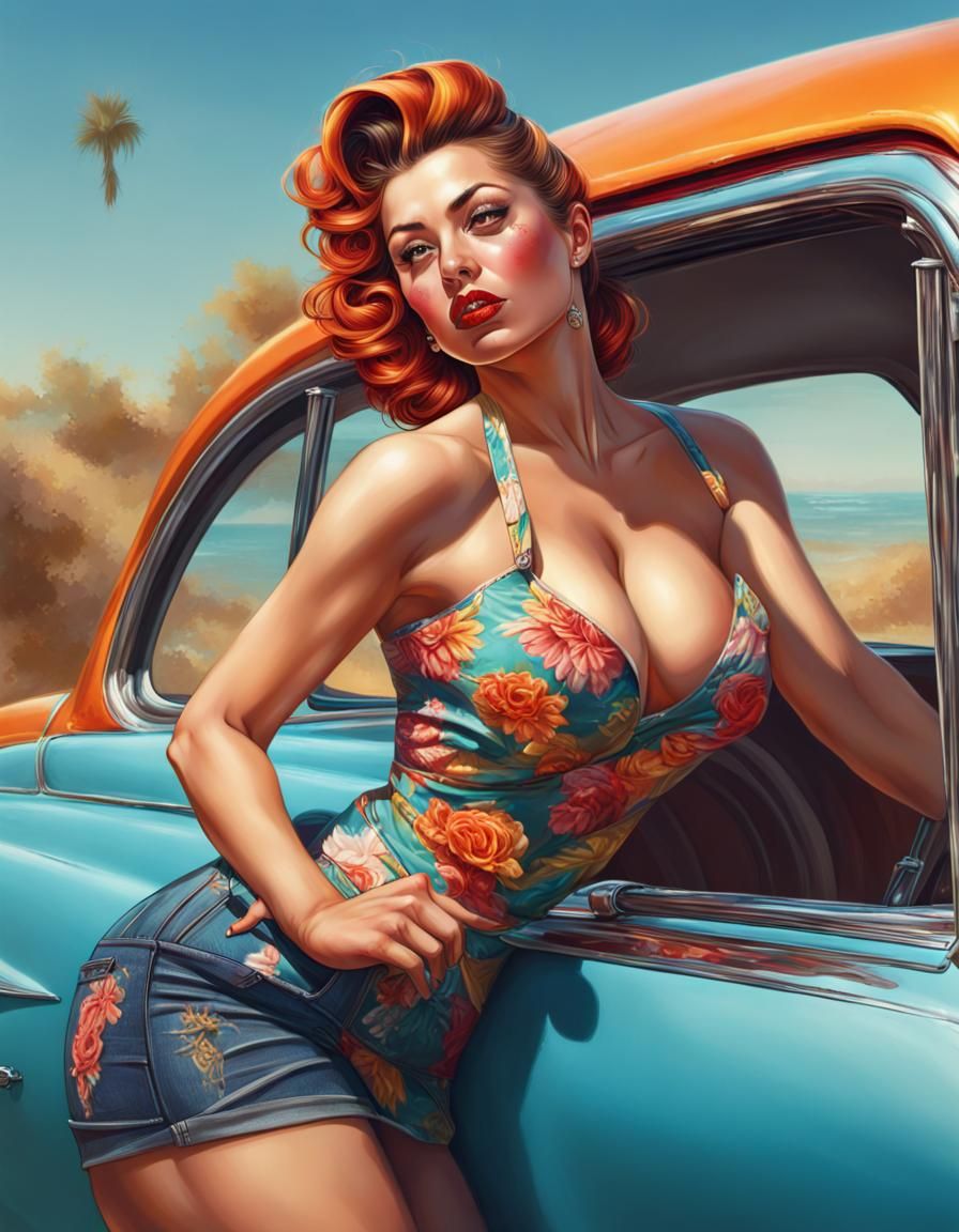 Pin up girl