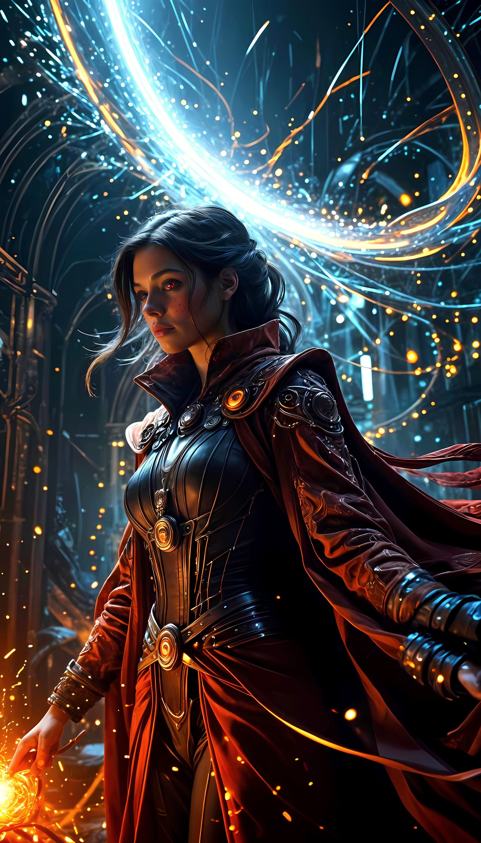 The Chrono-Weaver creating Havoc