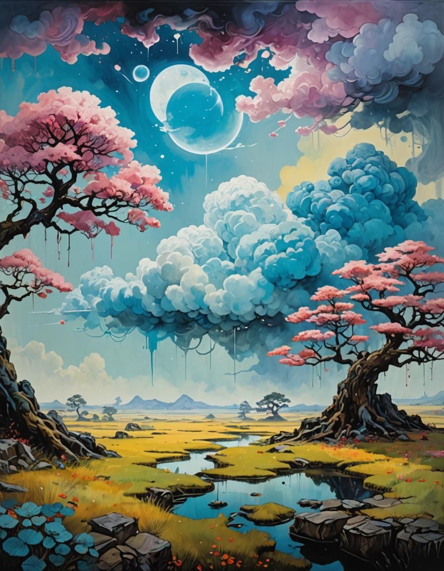 Surreal Love at First Sight: Dreamlike Landscape