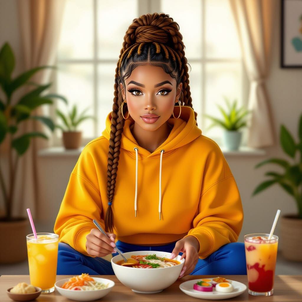 Talia Tate ASMR Influencer Mukbang Session