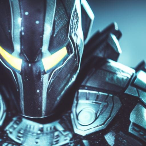 Deathstroke Arkham Game Suit Concept Portrait