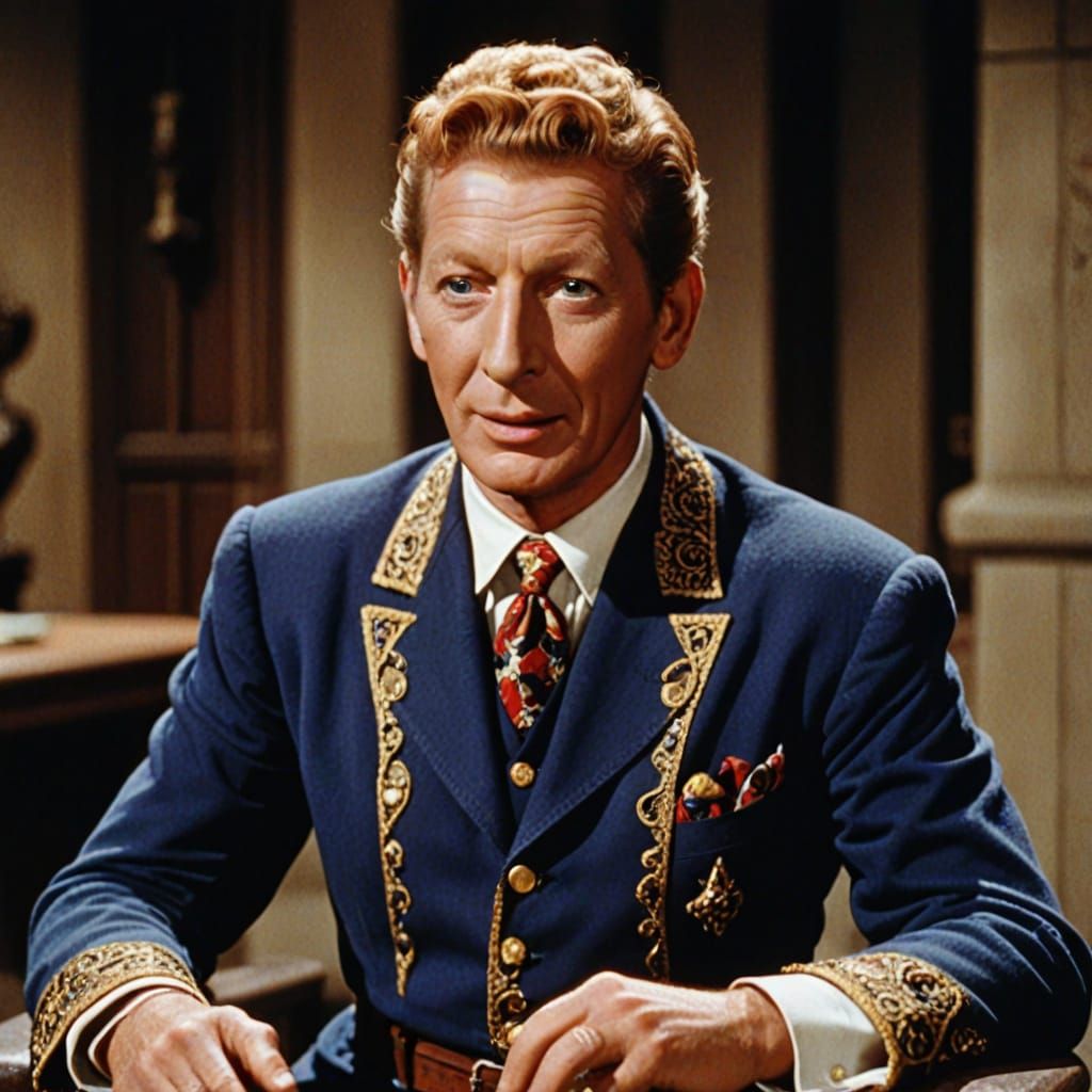 Danny Kaye as Hubert Hawkins in the Court Jester