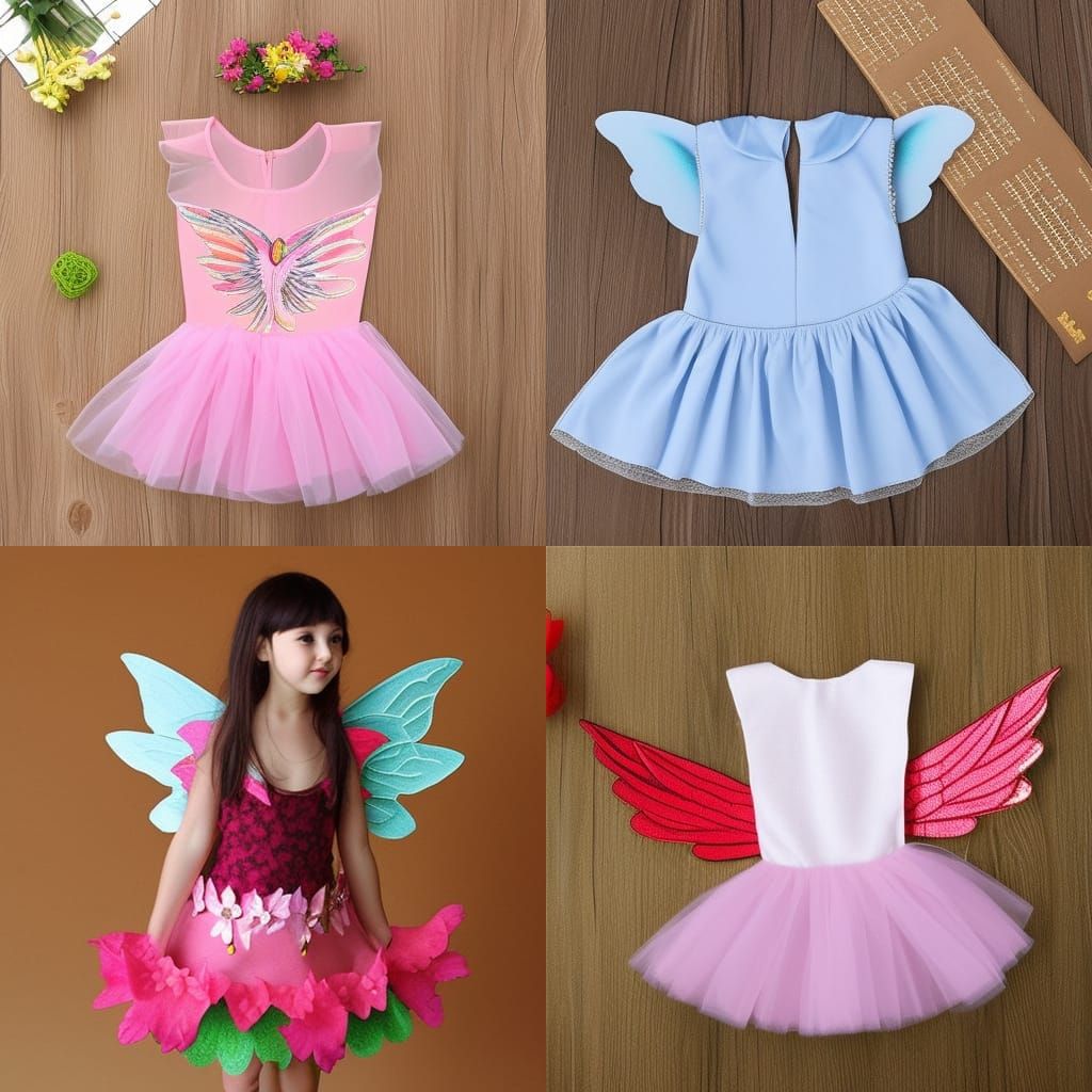 Enchanting Flower Fairy with Delicate Wings