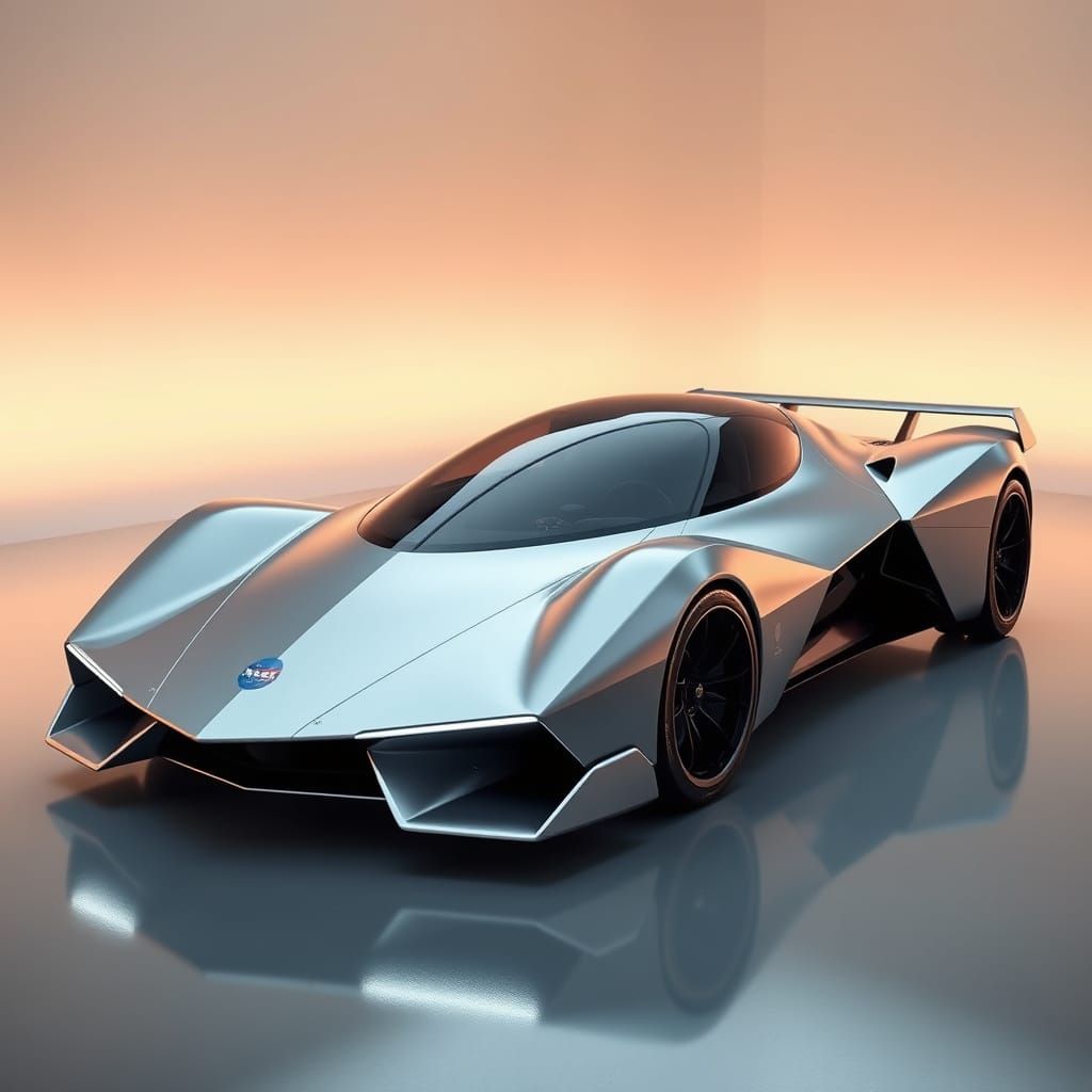 Futuristic NASA Concept Car: 1970 Lancia Stratos Zero Inspir...