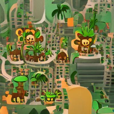 Lush Jungle Reclaims Lost City