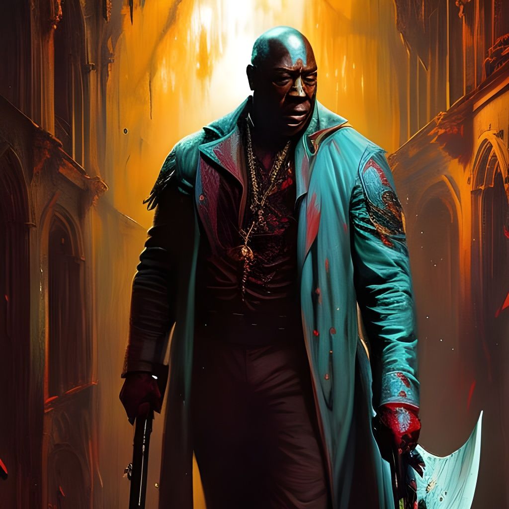 John Coffey Horror Art by Gustave Doré