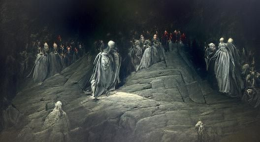 March into Darkness: A Dramatic Engraving