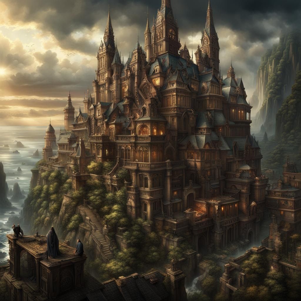 Epic Cinematic Digital Matte Painting