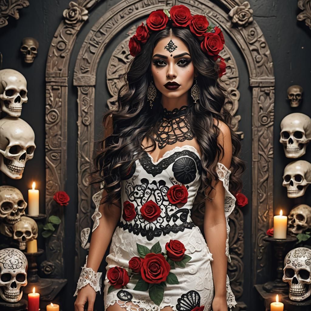 Mexican día de los muertos