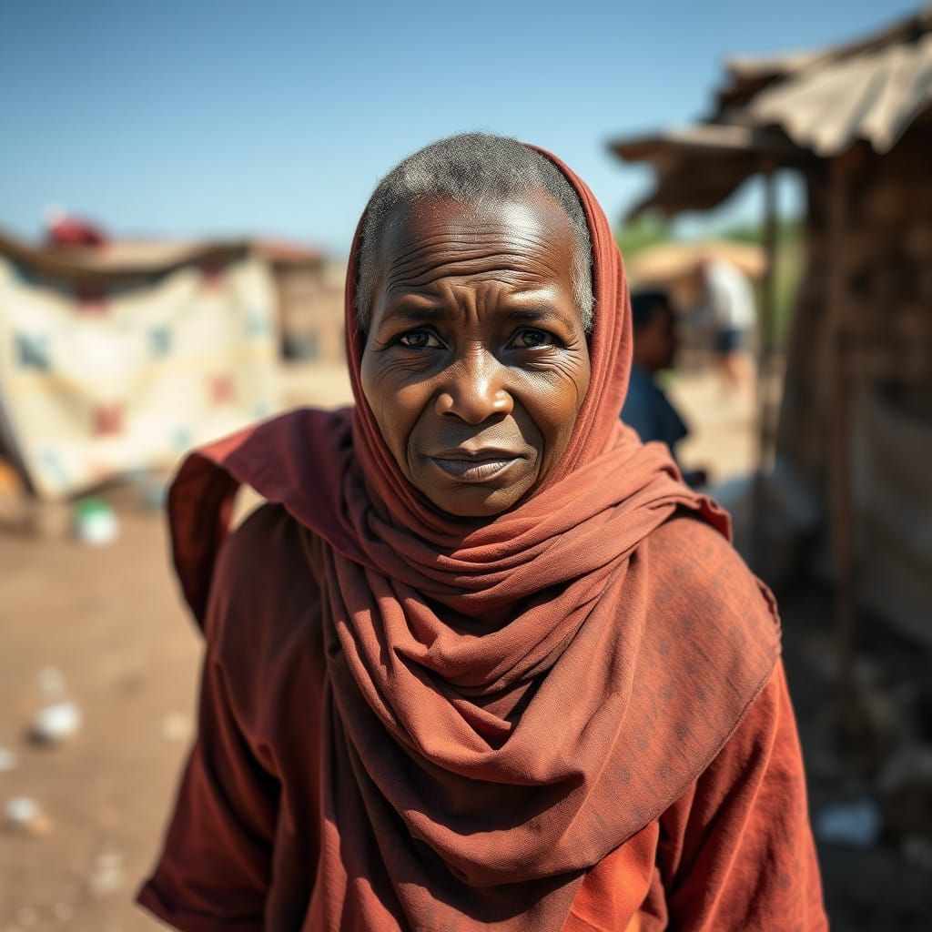 Haunting Portraits of Struggle and Despair