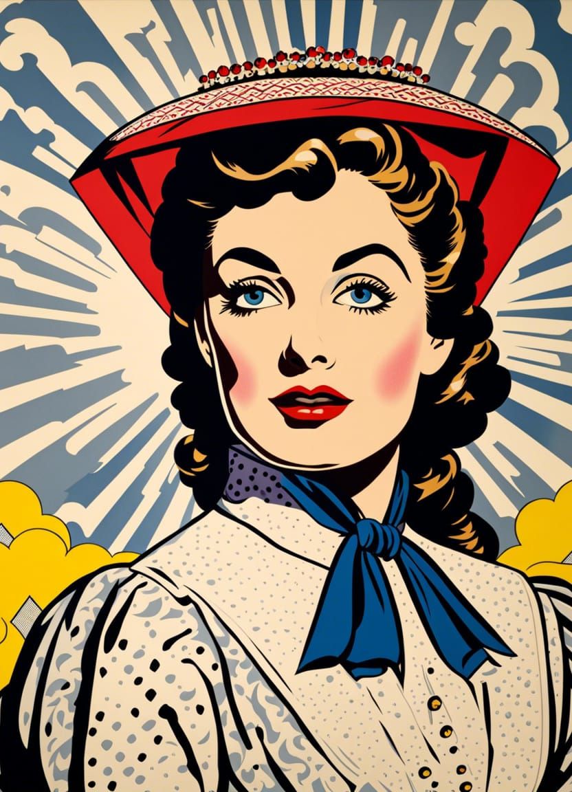 Mary Poppins, by Roy Lichtenstein