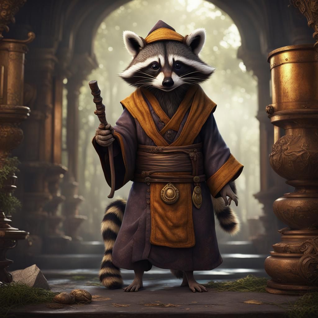 Shifu Raccoon