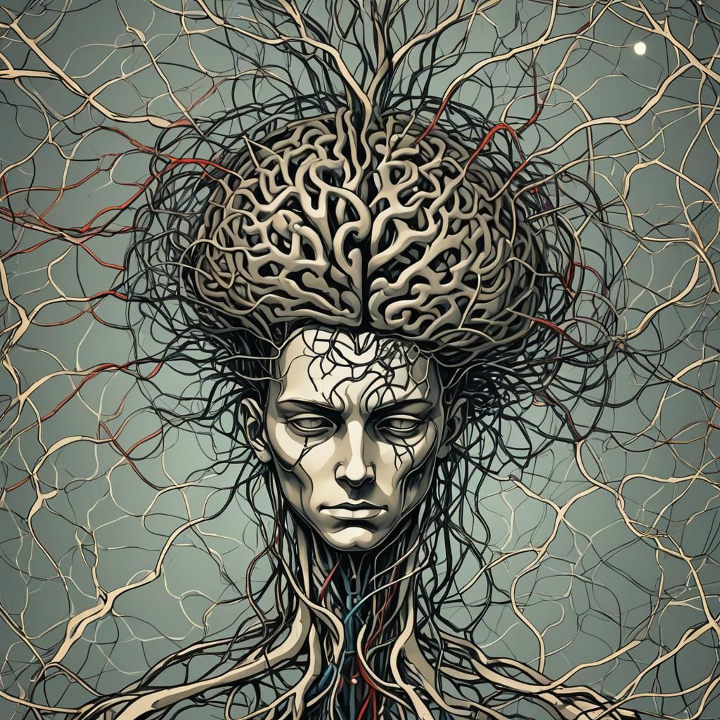 Draining Brains Connected by Electricity