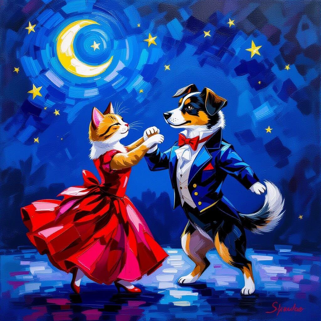 Dancing under the stars