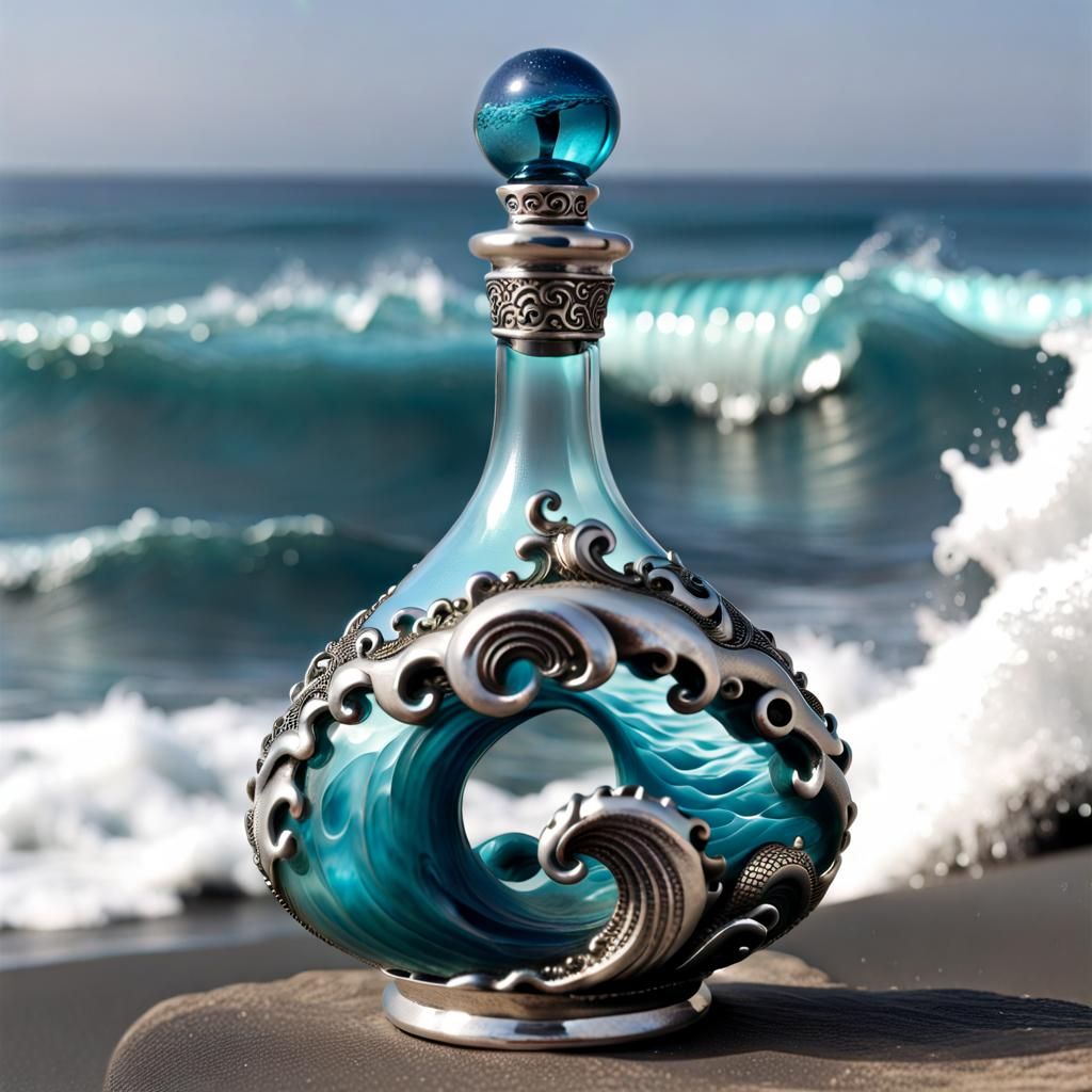 Ancient Genie Bottle Emerges from Ocean