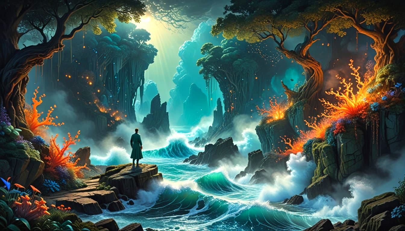 Surreal Fantasy Art: Provocative Women in Dreamlike Landscap...