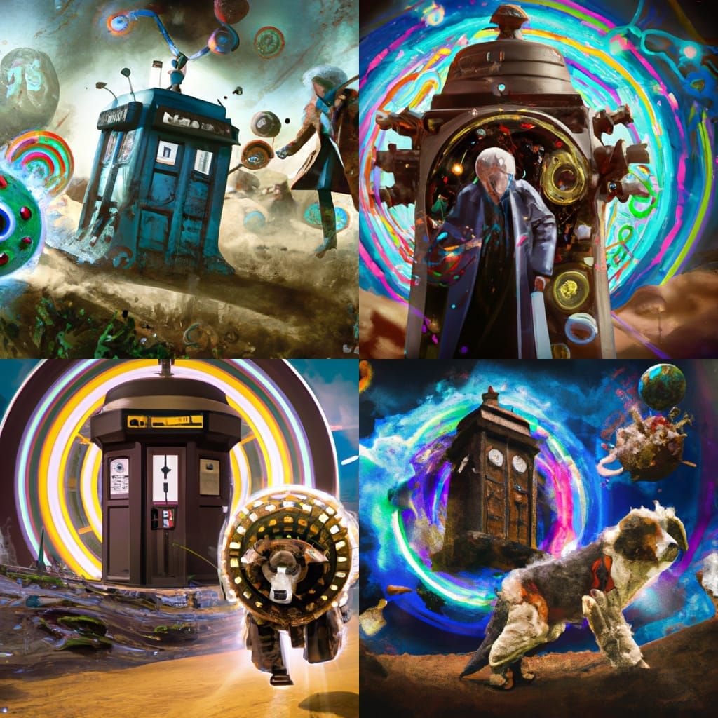 Doctor Who: Fourth Doctor in a Charged Vacuum Environment