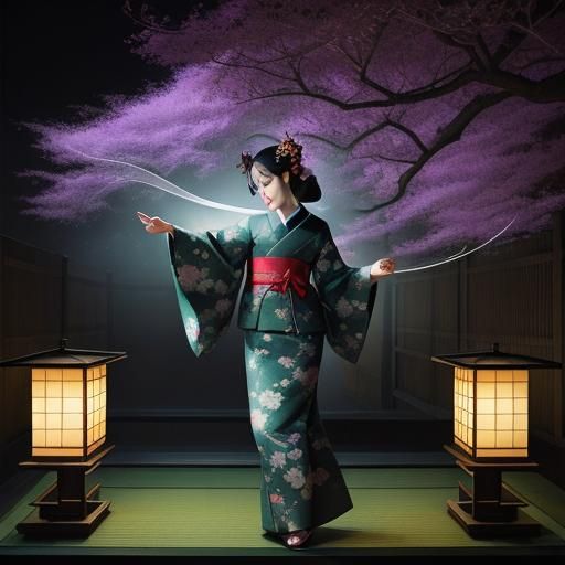 Jorogumo in Dark Fantasy Art