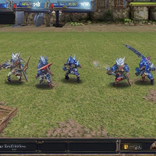 64-bit Skeleton Dragon Battle Scene