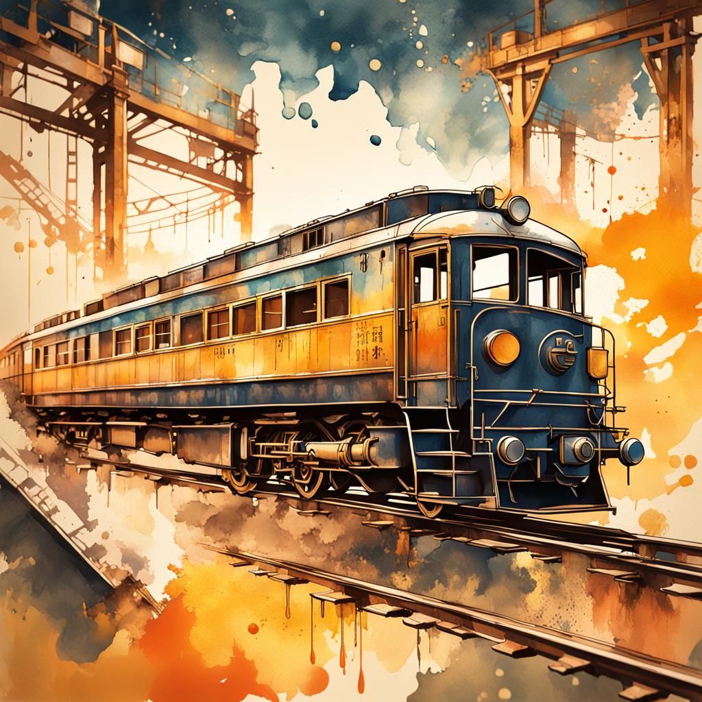 a poster covered with outline of frame add title as ' the ab...