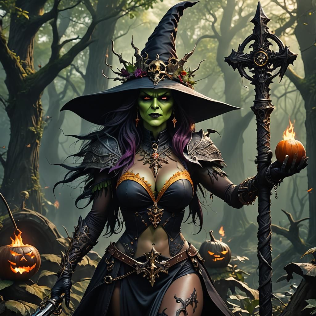 Sinister Overlord Creature in a Fantasy Concept Art