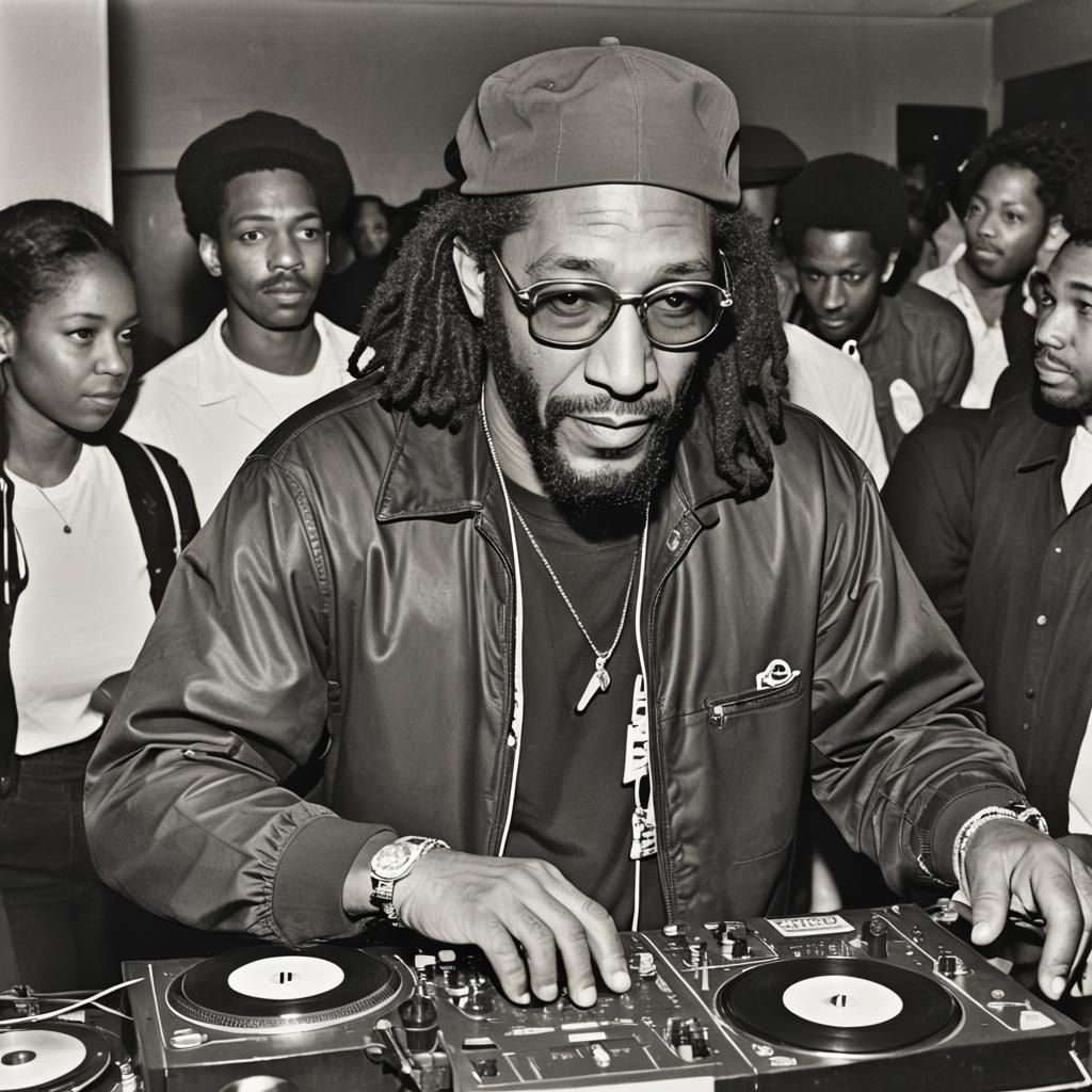 08 12 1973 At a back-to-school party in the Bronx, New York, DJ Kool Herc (Clive Campbell) introduced the technique of p...