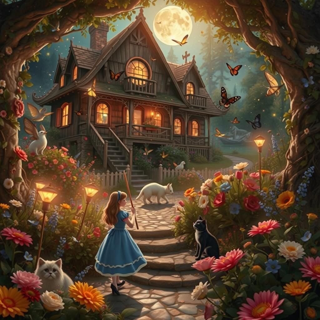 Fairy Tale Dreamscape in Hyperreal 3D